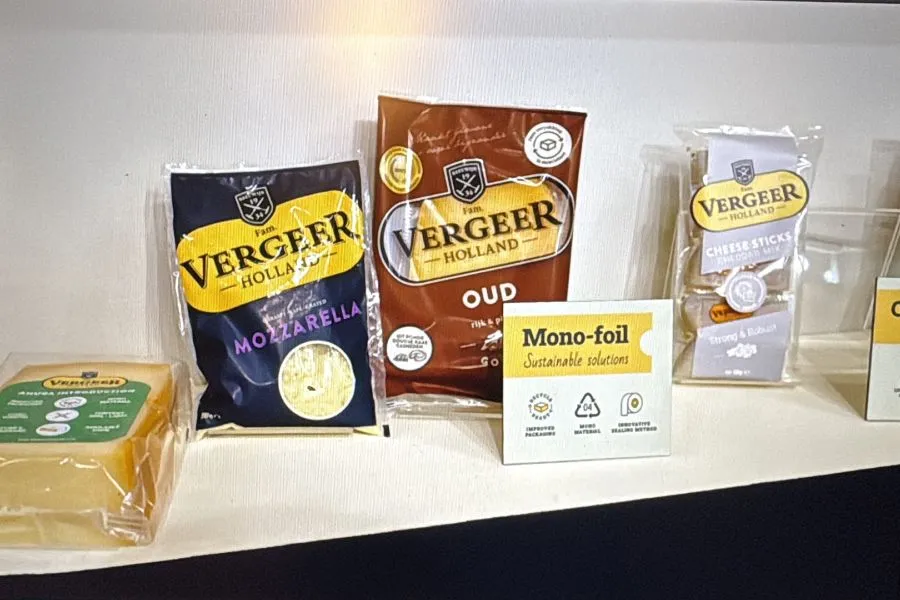 Bags of cheese
